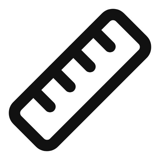 ruler outline