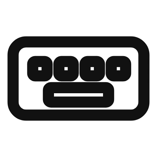 keyboard outline