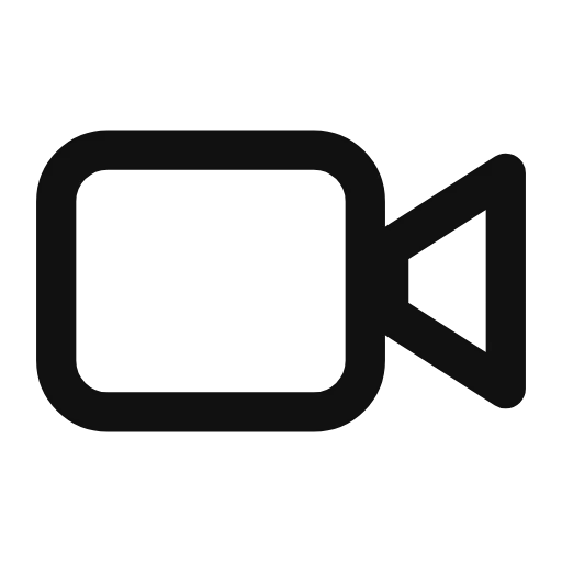 video camera outline