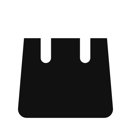 shopping bag solid