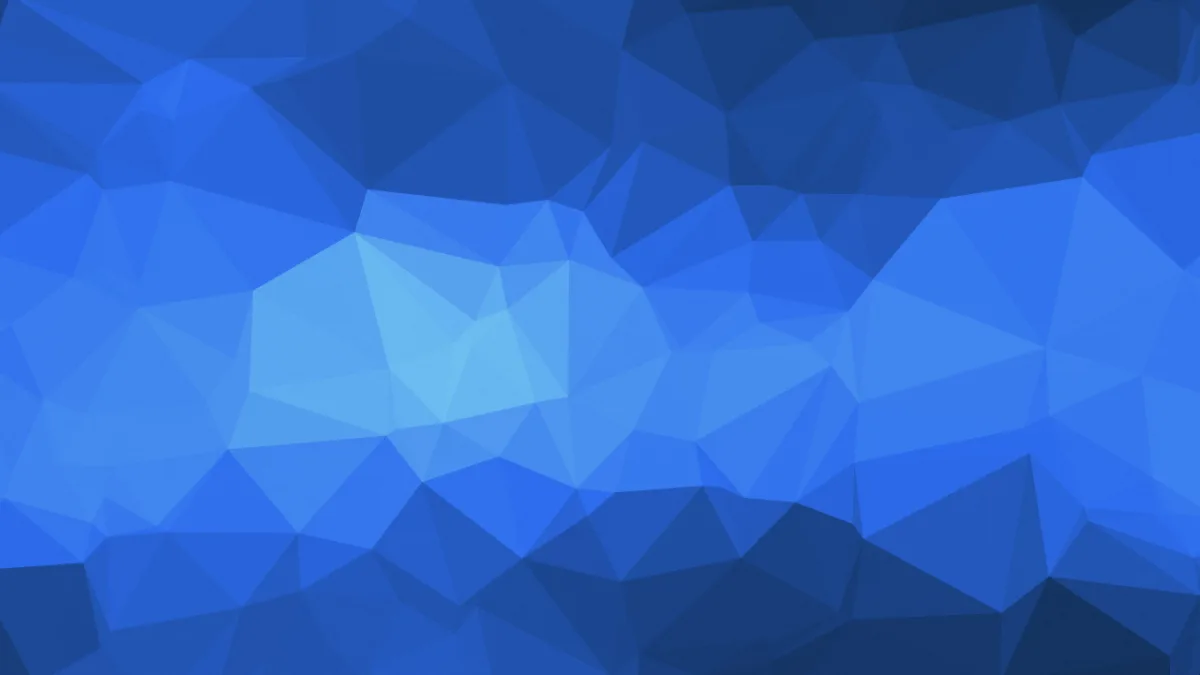 low poly triangles