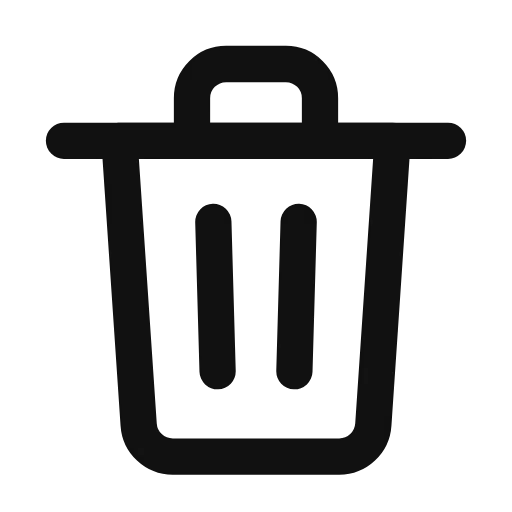 trash outline
