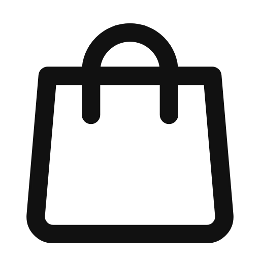 shopping bag outline