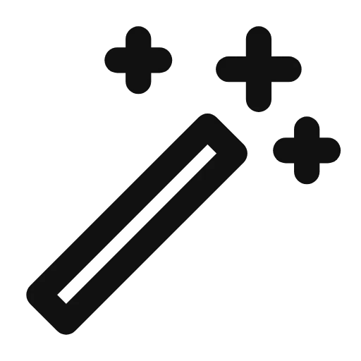 magic wand outline
